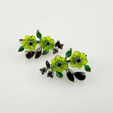 Aros de Calcedonia y granates - Aros