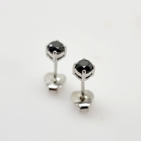 Aros de Diamante negro - Aros