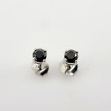 Aros de Diamante negro - Aros