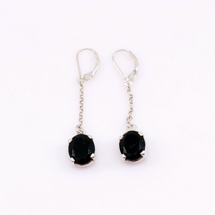 Aros de Ónix negro -