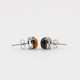 Aros de Ópalo Negro australiano - Aros