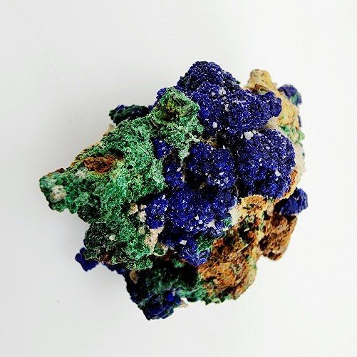 Azurita y Malaquita - Minerales de colección