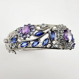 Brazalete de Amatista, Cianita, Tanzanita, aguamarina y cubic zirconia - Pulseras