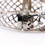 Brazalete de Ópalo Welo y Tanzanita - Pulseras