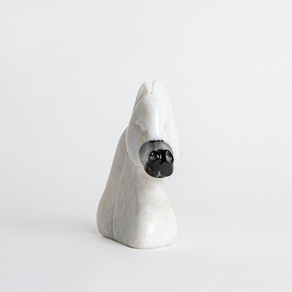 Caballo árabe - Talla en piedra