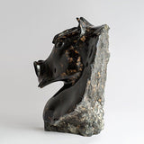Caballo Árabe - Talla en piedra