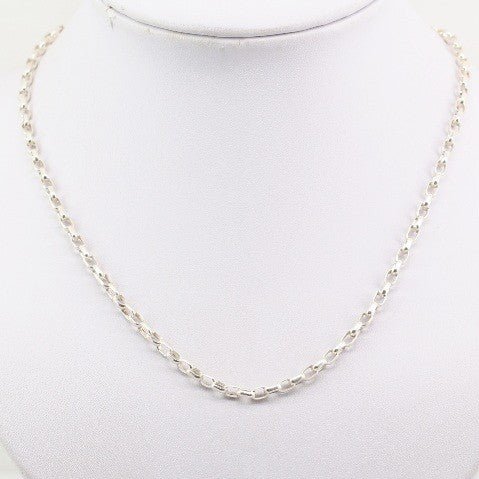 Cadena Rolo rectangular de 45 cm - Cadenas