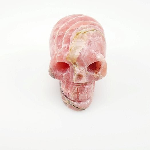 Calavera rodocrosita - Talla en piedra