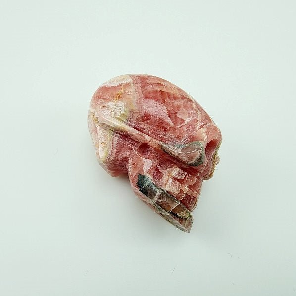 Calavera rodocrosita - Talla en piedra