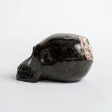 Calavera viva - Talla en piedra