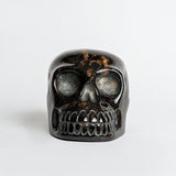 Calavera viva - Talla en piedra