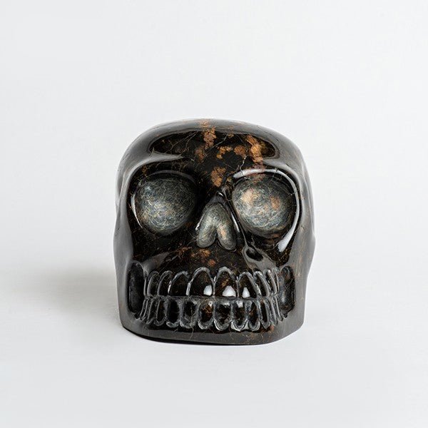 Calavera viva - Talla en piedra