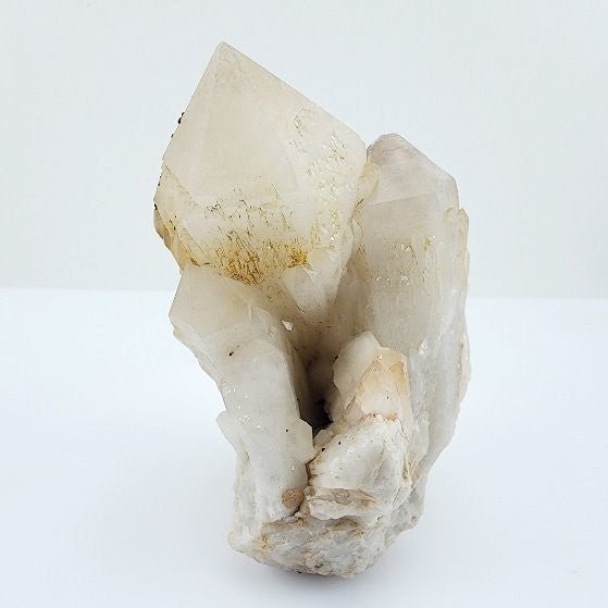 Catedral de Cuarzo con limonita - Minerales de colección