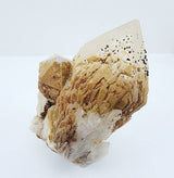 Catedral de Cuarzo con limonita - Minerales de colección