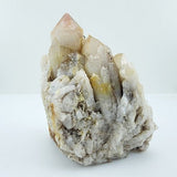 Catedral de Cuarzo con limonita - Minerales de colección