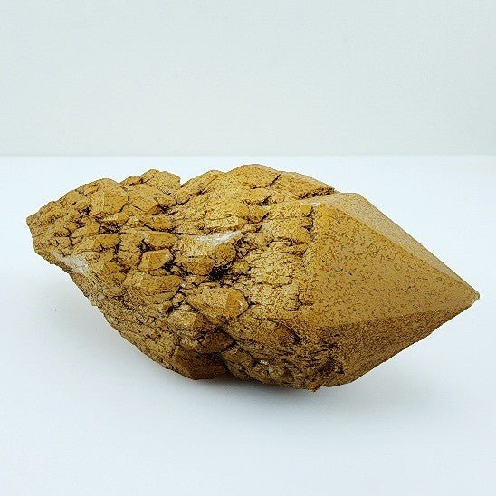 Catedral de Cuarzo con limonita - Minerales de colección