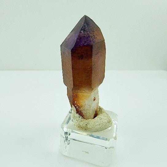 Cetro de Amatista con limonita - Minerales de colección