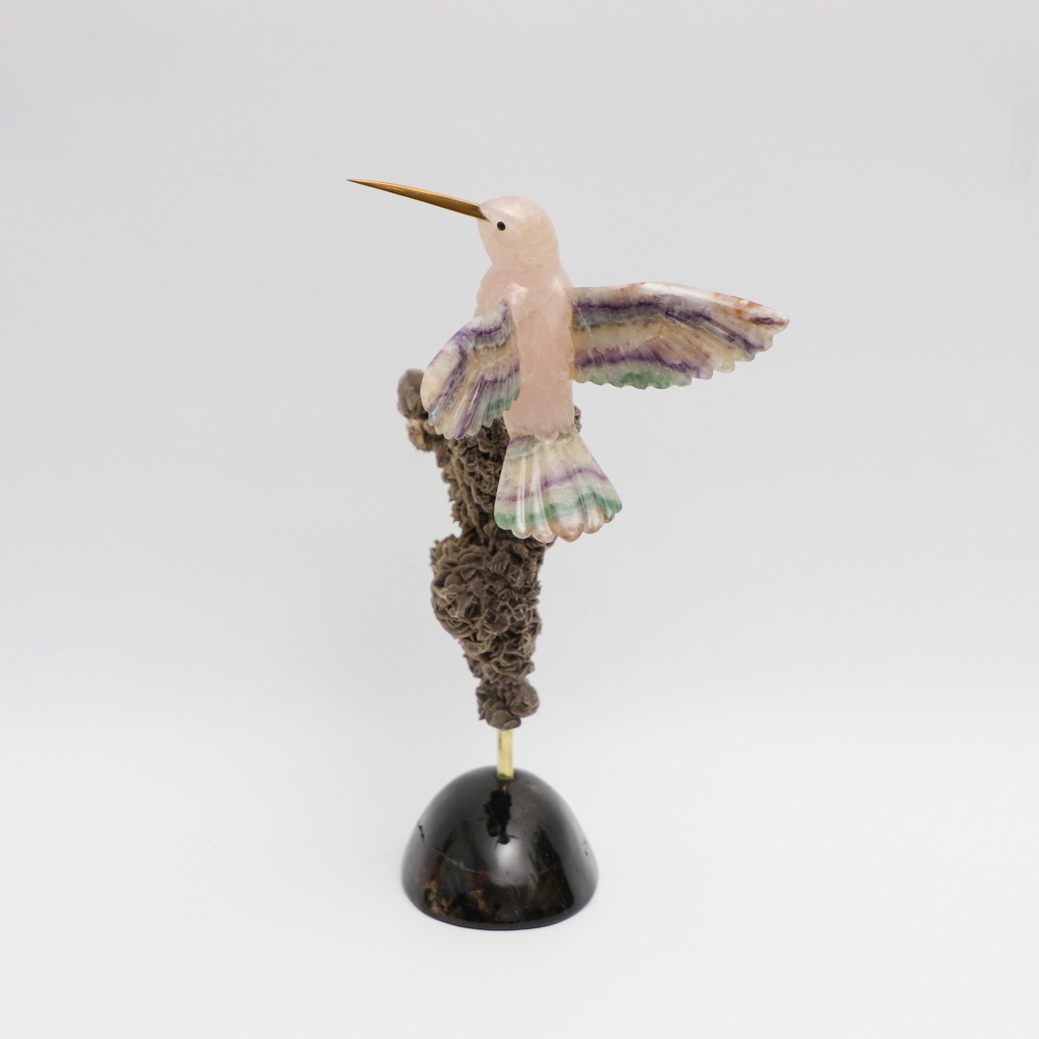 Colibrí - Talla en piedra