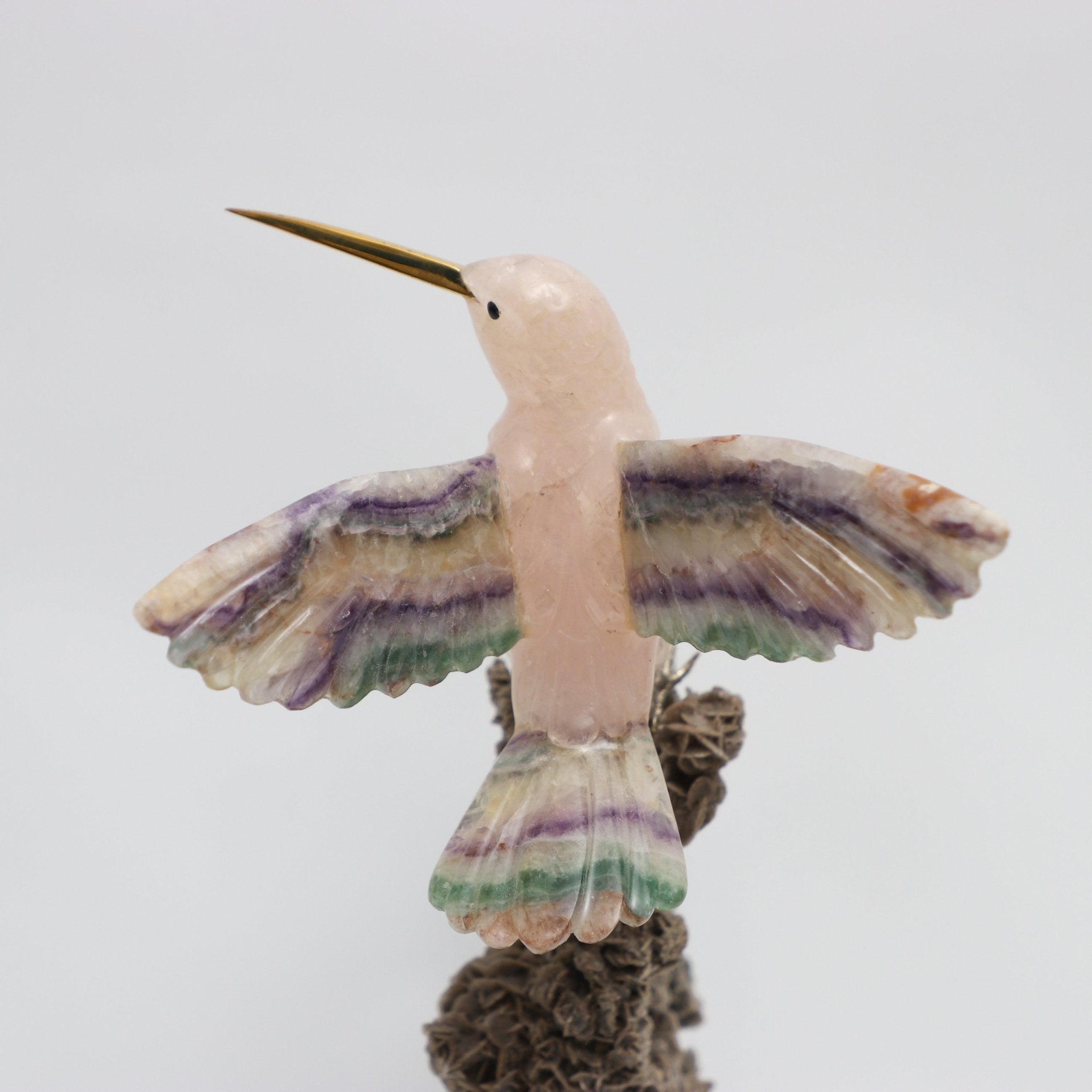 Colibrí - Talla en piedra