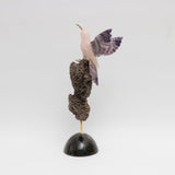 Colibrí violeta - Talla en piedra