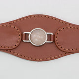 COLLAR CON CUARZO ROSA PARA MASCOTAS - MEDIDA L - Accesorios para mascotas
