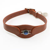 COLLAR CON LABRADORITA PARA MASCOTAS - MEDIDA L - Accesorios para mascotas