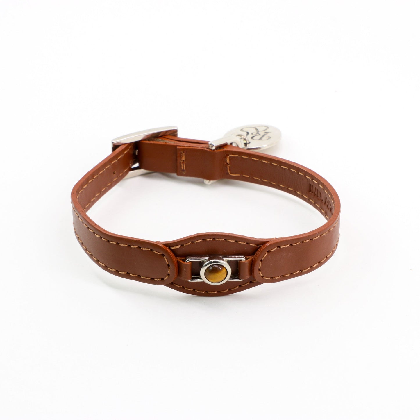 COLLAR CON OJO DE TIGRE PARA MASCOTAS - MEDIDA S - Accesorios para mascotas