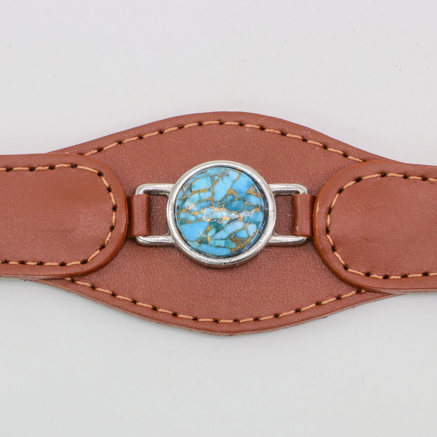 COLLAR CON TURQUESA PARA MASCOTAS - MEDIDA M - Accesorios para mascotas
