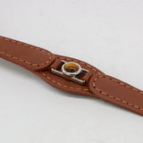CONJUNTO PARA MASCOTAS DE COLLAR OJO DE TIGRE, CORREA Y ESTUCHE PORTA BOLSAS – MEDIDA S - Accesorios para mascotas