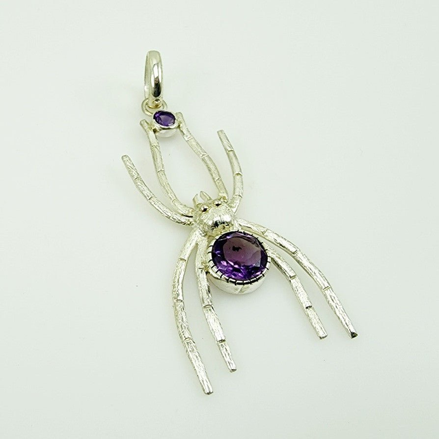 Dije Araña de Amatista - Dijes