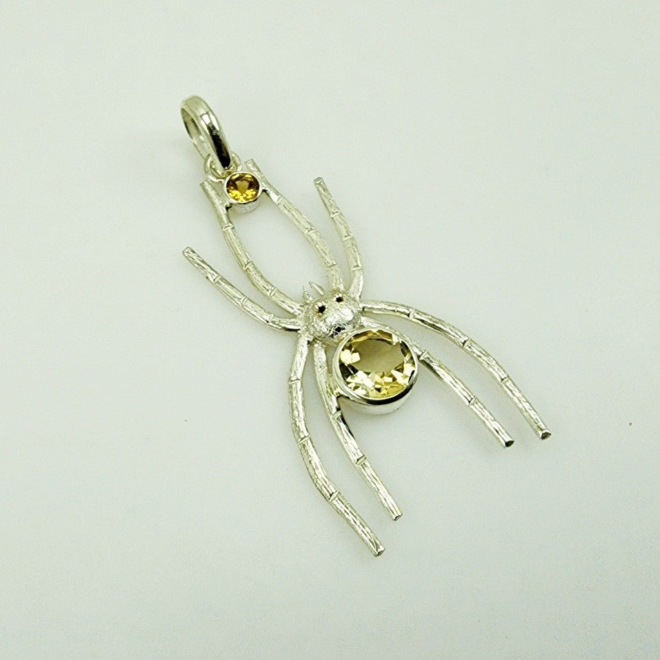 Dije Araña de Citrino - Dijes
