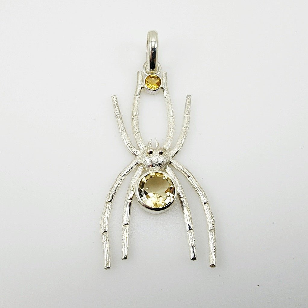 Dije Araña de Citrino - Dijes