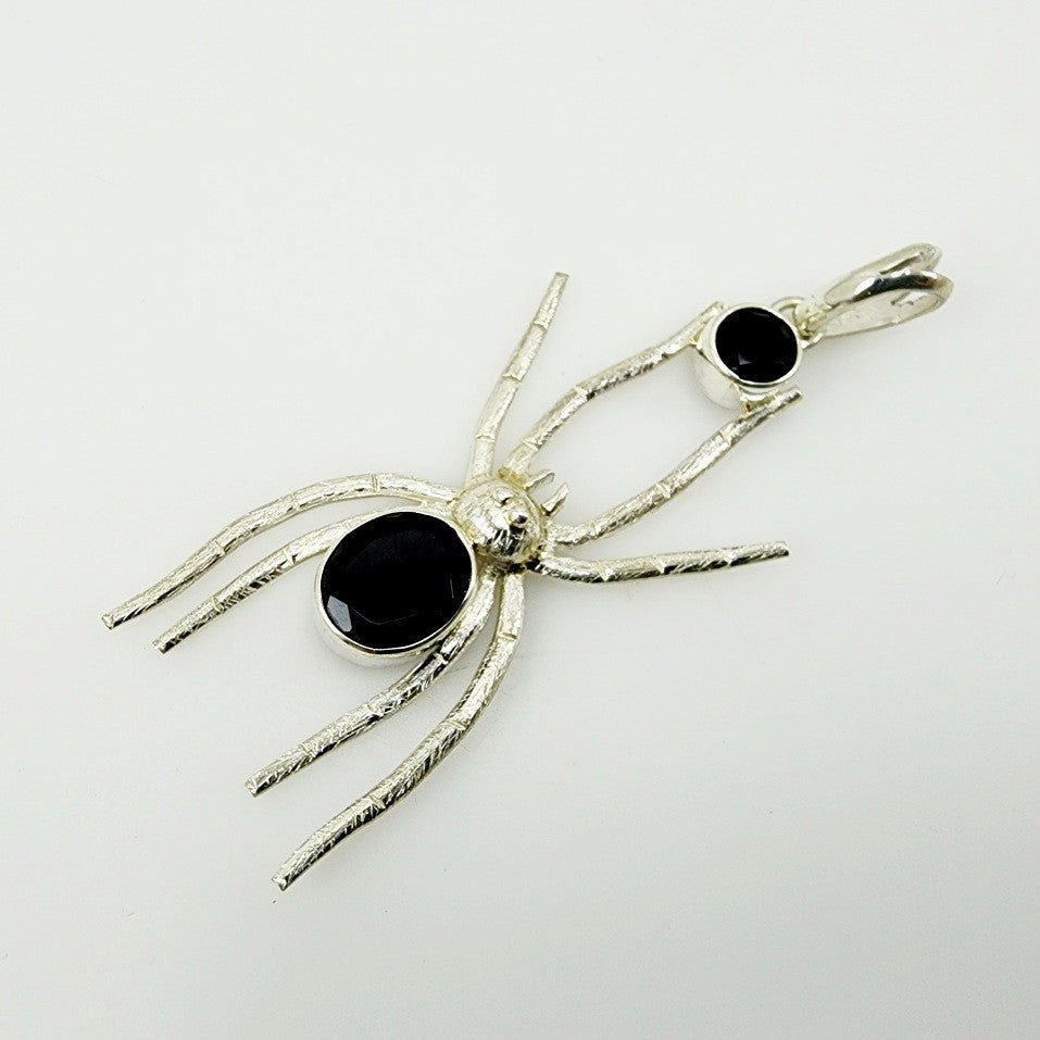 Dije Araña de Ónix negro - Dijes