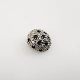 Dije de Cuarzo Ahumado y Cubic Zirconia - Dijes