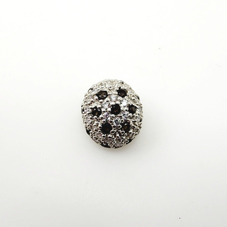 Dije de Cuarzo Ahumado y Cubic Zirconia - Dijes
