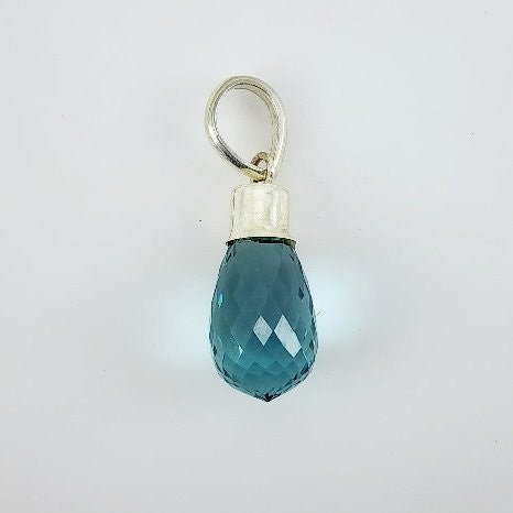 Dije de Cuarzo Aqua Aura - Dijes