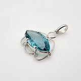Dije de Cuarzo Aqua Aura - Dijes