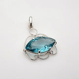 Dije de Cuarzo Aqua Aura - Dijes