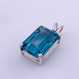 Dije de Cuarzo Aqua Aura - Dijes