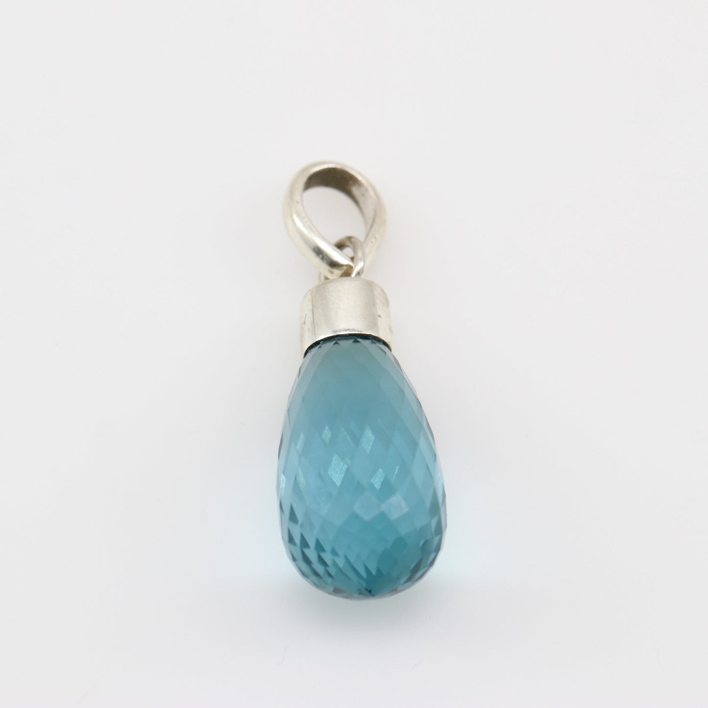 Dije de Cuarzo Aqua Aura - Dijes