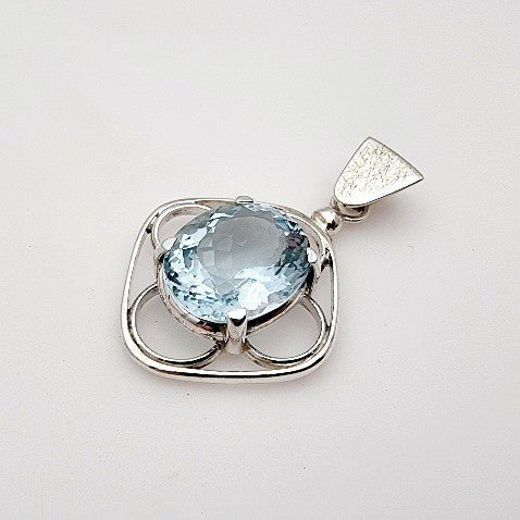 Dije de Cuarzo Aqua Aura - Dijes