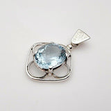 Dije de Cuarzo Aqua Aura - Dijes