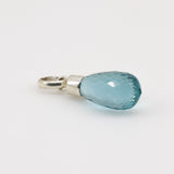 Dije de Cuarzo Aqua Aura - Dijes