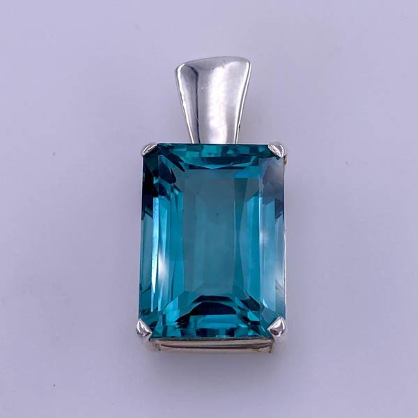 Dije de Cuarzo Aqua Aura - Dijes