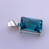 Dije de Cuarzo Aqua Aura - Dijes