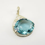 Dije de Cuarzo Aqua Aura - Dijes