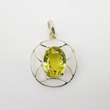 Dije de Cuarzo green gold - Dijes