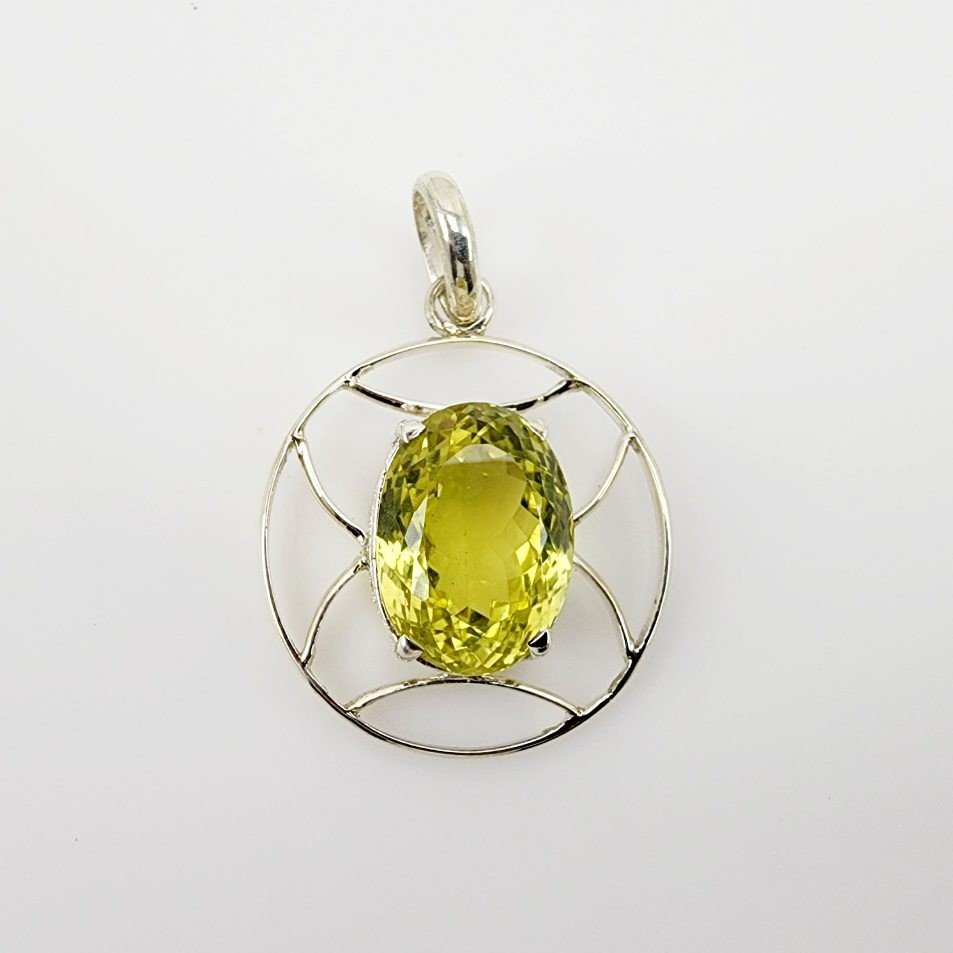 Dije de Cuarzo green gold - Dijes