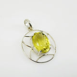 Dije de Cuarzo green gold - Dijes