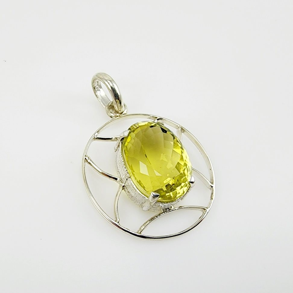 Dije de Cuarzo green gold - Dijes
